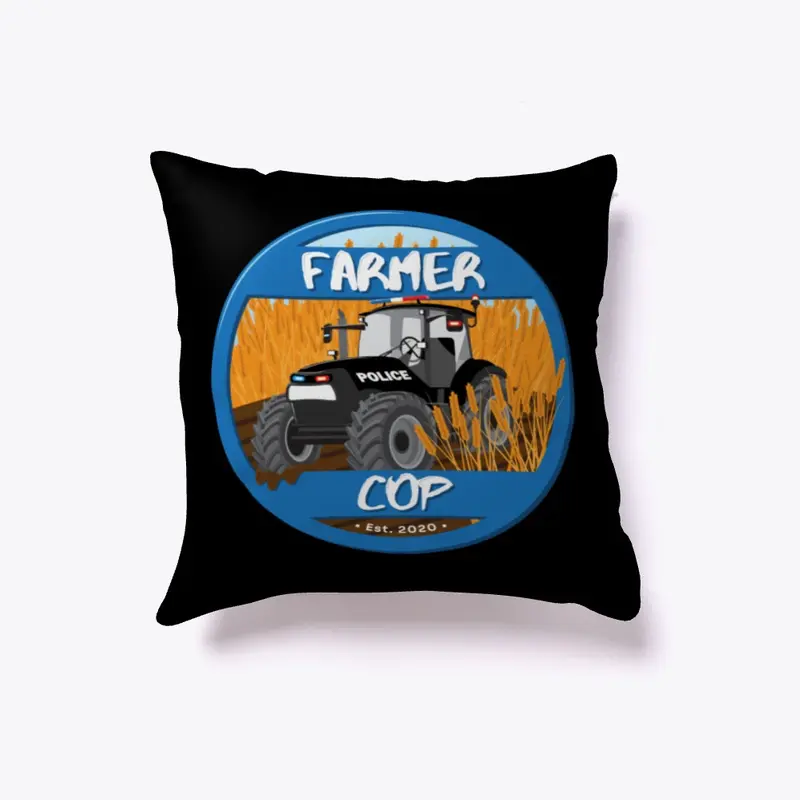 Farmer Cop Pillow